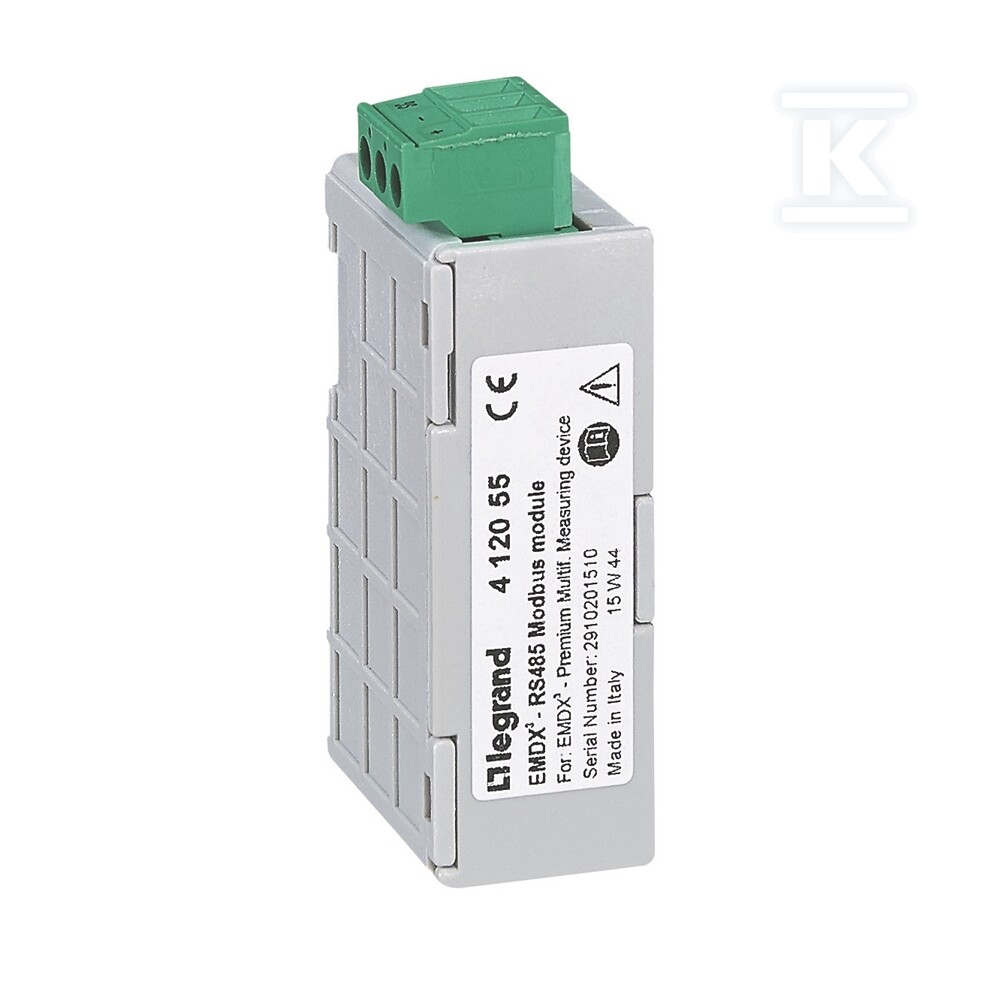 Módulo de comunicação RS 485 EMDX3 - 412055