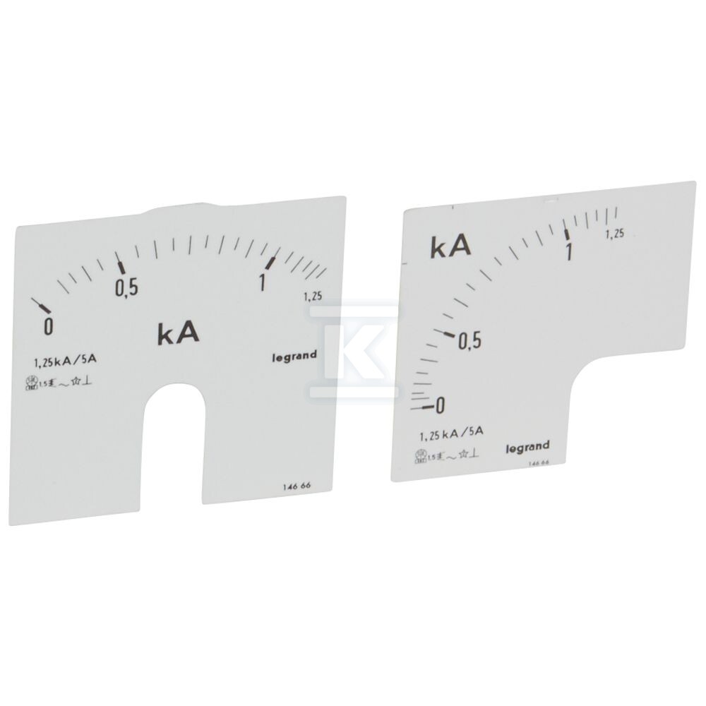 Skala 0-1250 A - 014666