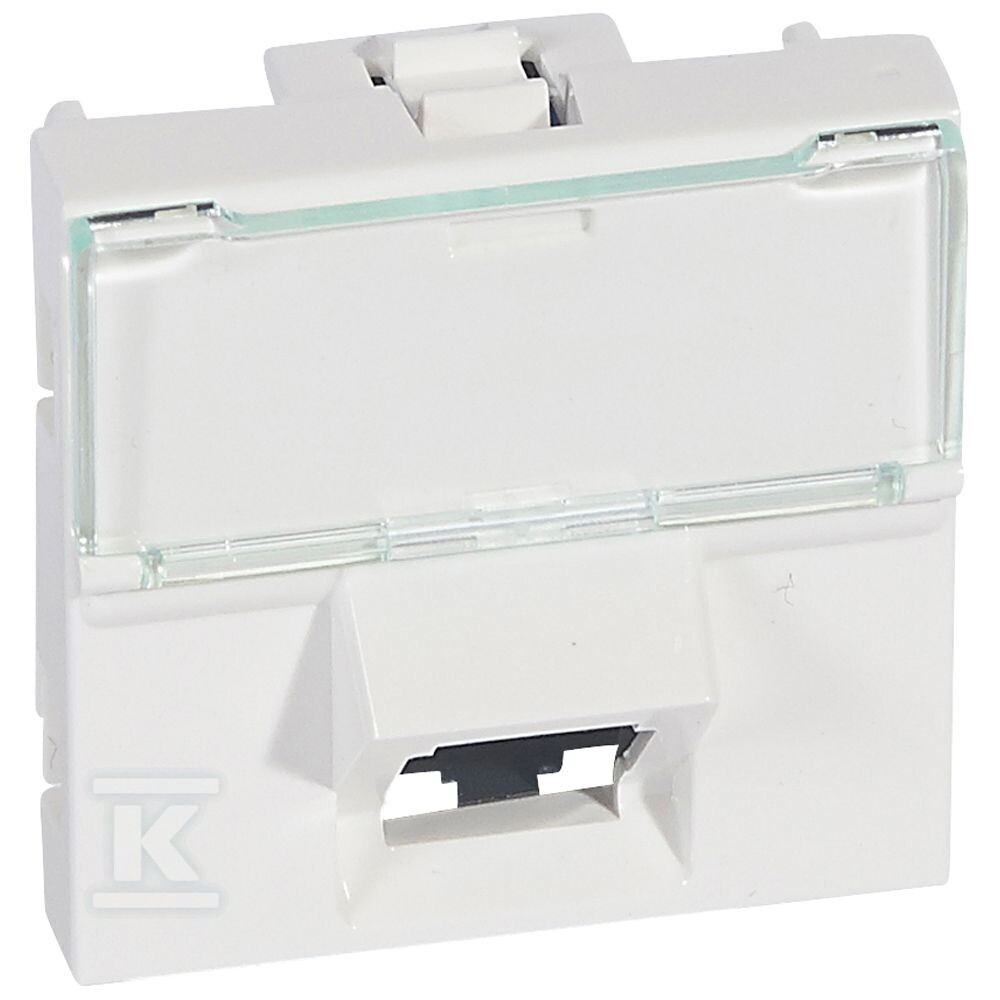 Gniazdo M45 1 moduł 1 x RJ45 kat. 6 A - 076503