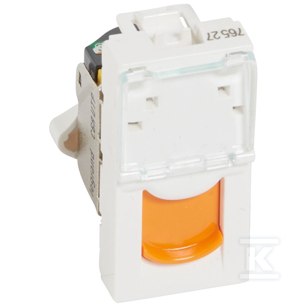 Gniazdo M45 1 moduł 1 x RJ45 kat. 6 A - 076527