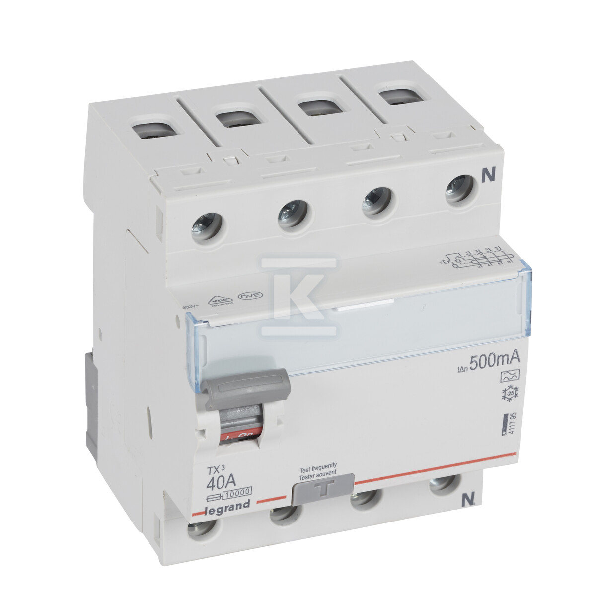 Wyłącznik różnicowoprądowy P 304 4P 40 - 411795