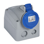 Gniazdo stałe 16 A 2P+Z 230 V IP44