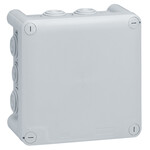 Puszka kwadratowa z przepustami 130x130x74 mm