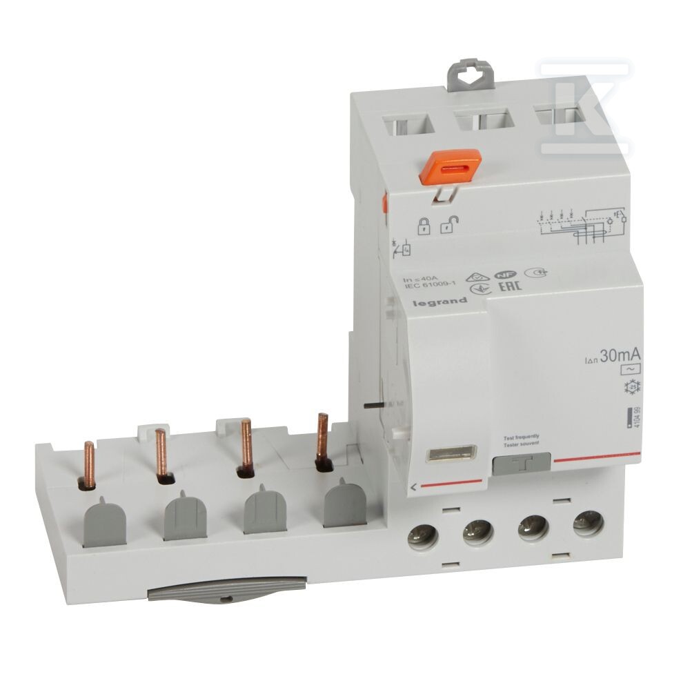 Blok różnicowoprądowy PR 304 4P 40 A 30 - 410499