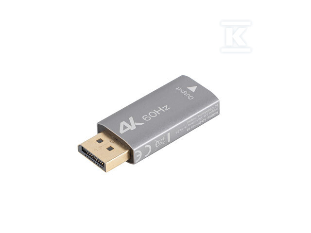 Адаптер DISPLAYPORT(m)-HDMI(f) 4K - AD-DP-HD-01