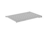 Prateleira para armários 19" 1000 mm cinza (1U/483x700mm capacidade de carga até 25 kg, montagem em 4 pontos)