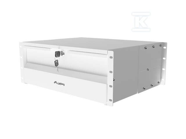 Шухляда для шаф 19" 4U 360 мм сіра - AK-2004-S