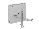 Suporte para rolo de cabo 500x500 cinzento