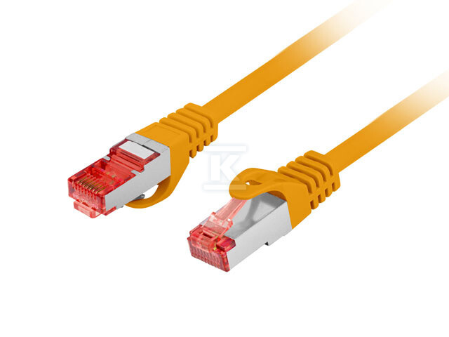 ПАТЧ-КОРД KAT.6 S/FTP LSZH CU 0.25M - PCF6-10CU-0025-O