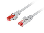 Patchcord KAT.6 S/FTP LSZH CU 15M szary fluke passed
