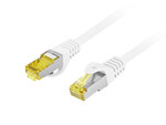 Patchcord KAT.6 A S/FTP LSZH CU 2M biały fluke passed