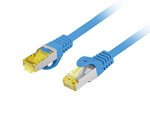 Patchcord KAT.6 A S/FTP LSZH CU 10M niebieski fluke passed