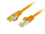 Patchcord KAT.6 A S/FTP LSZH CU 10M pomarańczowy fluke passed