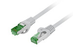 Patchcord KAT.7 S/FTP LSZH CU 20M szary fluke passed
