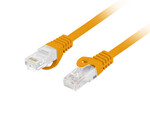 Patchcord KAT.6 UTP LSZH CU 1M pomarańczowy fluke passed