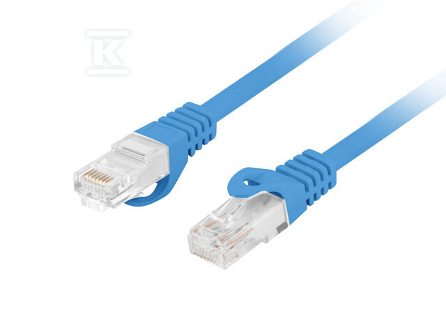 ПАТЧ-КОРД KAT.6 UTP LSZH CU 10M синій - PCU6-10CU-1000-B