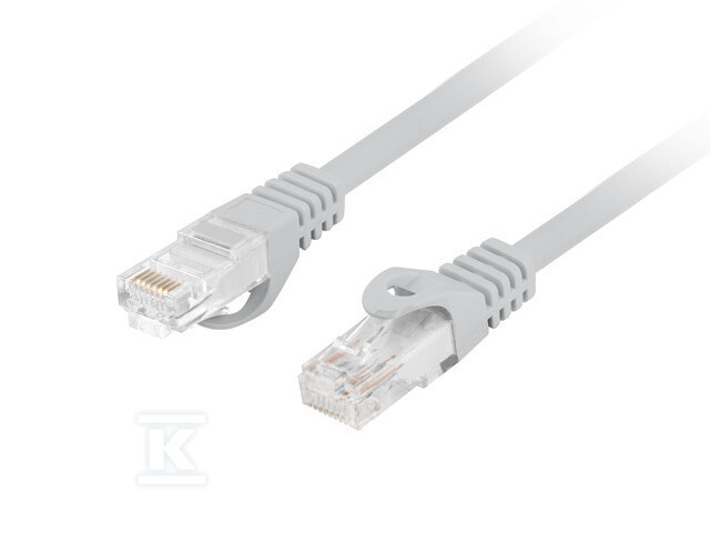 ПАТЧ-КОРД KAT.6 UTP LSZH CU 20M сірий - PCU6-10CU-2000-S