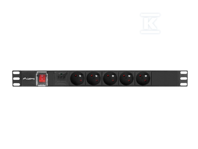 Barra de alimentação RACK PDU 19" 1U 16 - PDU-05E-0200-BK