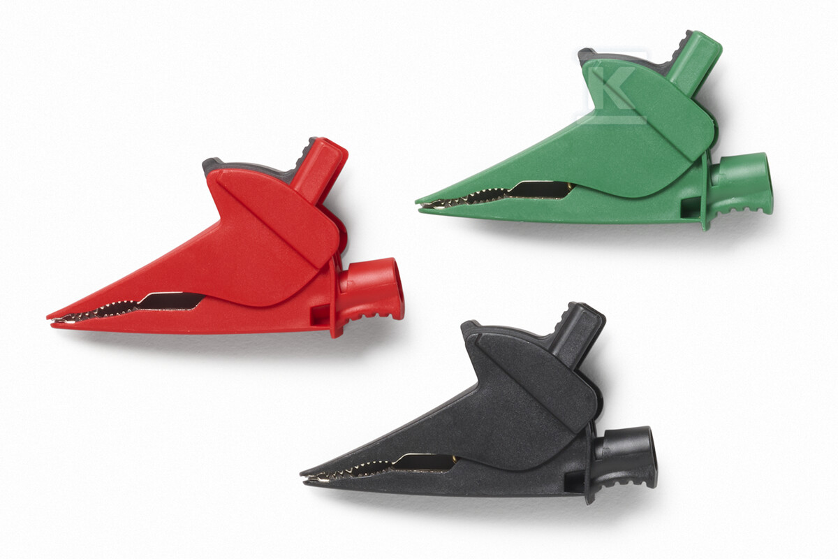Zaciski krokodylkowe Fluke AC385-RGB, - 6078023