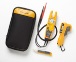 Zestaw testera Fluke T6-600/62MAX+/1ACE, z termometrem na podczerwień 62MAX+, próbnikiem napięcia 1AC i miękkim futerałem C60