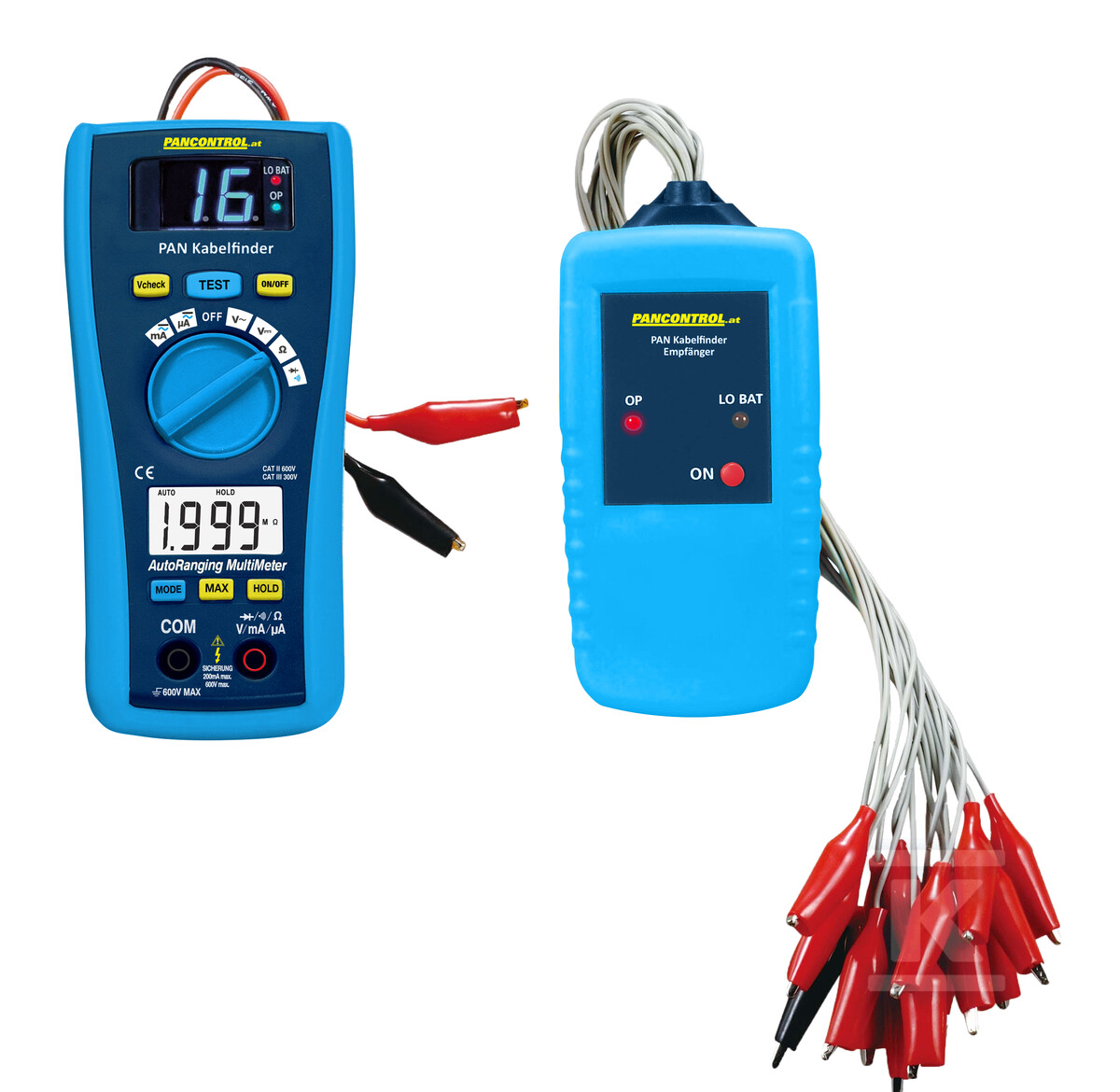 16-function cable locator - PANKABELFINDER