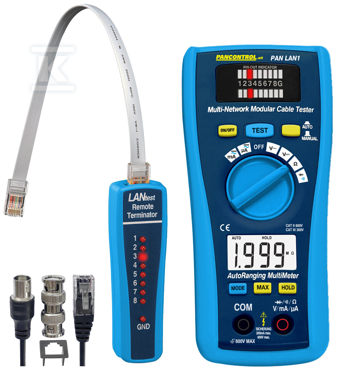 LAN-Tester + Digitalmultimeter CAT - PANLAN1