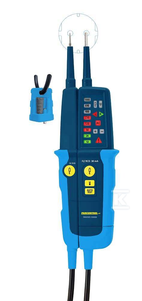 Tester napięcia / ciągłości, wskaźnik - PANMV-1000A
