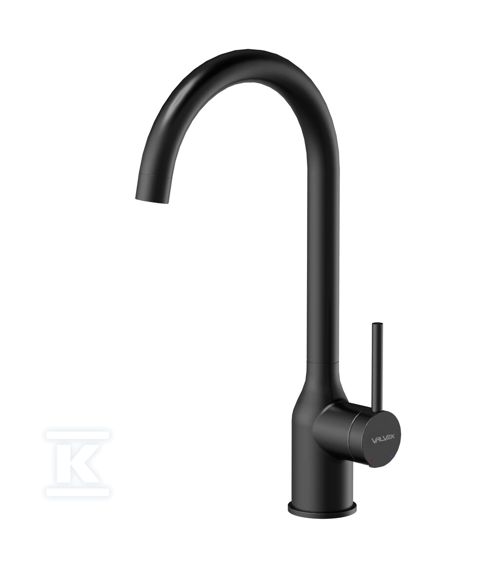 Кухонний змішувач CANNOLI BLACK з - 2424980-MBK