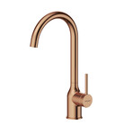 Bateria kuchenna CANNOLI SATIN COPPER z dźwignią z boku