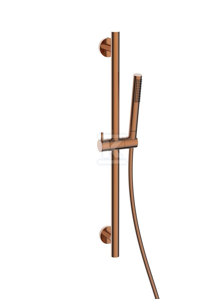 Zestaw natryskowy ROUND SATIN COPPER - 2445480-SCPV