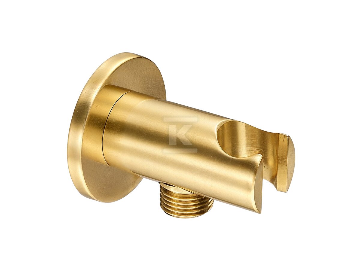Przyłącze kątowe ROUND PLUS BRUSHED - 2448310-BAPV