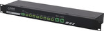 Moduł bezpiecznikowy 8 wyjść: 10-60V RACK 19" 1U