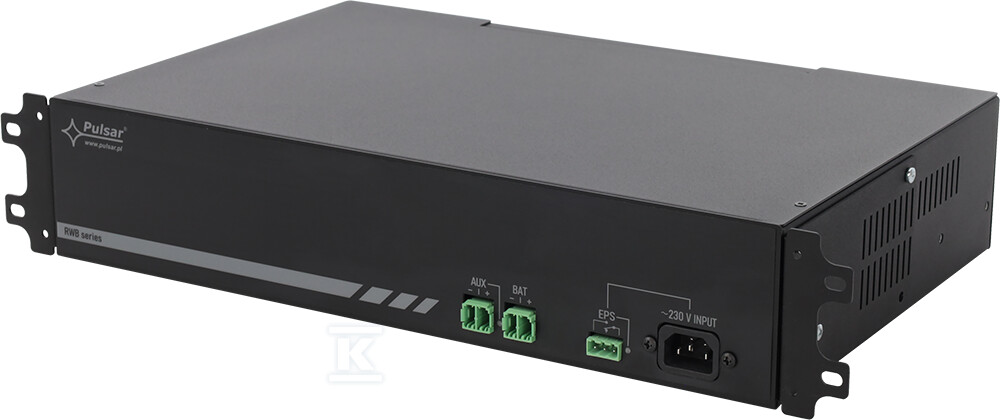 Zasilacz buforowy RWB 54V/5A/4xBAT - RWB-48V5A