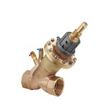 Zawór regulacyjny Cocon QTR, DN 40, 1 1/2 GW-GW, 1000-7500 l/h, PN16, z zaworkami pomiarowymi