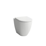 Miska wc stojąca, przyścienna, Silent flush/rimless, odpływ podwójny (poziomy lub pionowy) LAUFEN PRO X