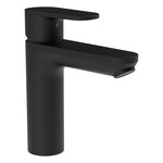 Bateria umywalkowa jednouchwytowa M, z funkcją Eco+, długość wylewki 120 mm, czarny, bez korka LAUFEN PRO X