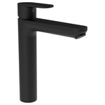 Bateria umywalkowa jednouchwytowa L, z funkcją Eco+, długość wylewki 165 mm, czarny, bez korka LAUFEN PRO X