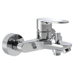 Bateria wannowo-prysznicowa, bez zestawu prysznicowego, chrom, LAUFEN PRO X