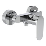 Bateria prysznicowa, z zestawem prysznicowym, chrom, LAUFEN PRO X