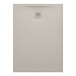 Brodzik PRO 1100x800, z materiału kompozytowego marbond, odpływ od krótszego boku, beżowy mat LAUFEN PRO