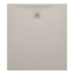 Brodzik PRO 1000x900, z materiału kompozytowego marbond, odpływ od krótszego boku, beżowy mat LAUFEN PRO