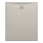 Brodzik PRO 1200x1000, z materiału kompozytowego marbond, odpływ od krótszego boku, beżowy mat LAUFEN PRO