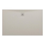 Brodzik PRO 1400x900, z materiału kompozytowego marbond, odpływ od dłuższego boku, beżowy mat LAUFEN PRO