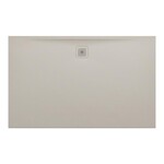 Brodzik PRO 1600x1000, z materiału kompozytowego marbond, odpływ od dłuższego boku, beżowy mat LAUFEN PRO
