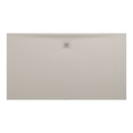Brodzik PRO 1800x1000, z materiału kompozytowego marbond, odpływ od dłuższego boku, beżowy mat LAUFEN PRO