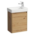 Szafka podumywalkowa 480. Wersja z 1 drzwiami - zawiasy po prawej stronie, wymiary 457 x 270 x 515 mm. Do kompletowania z umywalką: PRO S H815954, PRO X H815864, dziki dąb