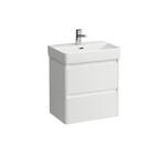 Szafka podumywalkowa 550, 2 szuflady, pasuje do umywalki PRO S H818958/ PRO X H818862, 260 - White Matt, LAUFEN BASE 2.0