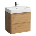 Szafka podumywalkowa 600, 2 szuflady, pasuje do umywalki PRO S H818959/ PRO X H818863, 267 - Wild oak, LAUFEN BASE 2.0