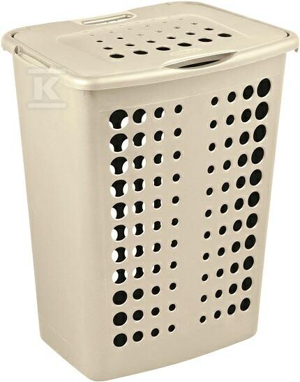 Kosz na bieliznę "VICTOR" 40L kremowy - CRV208510
