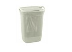 Kosz na bieliznę KNIT 57L kremowy